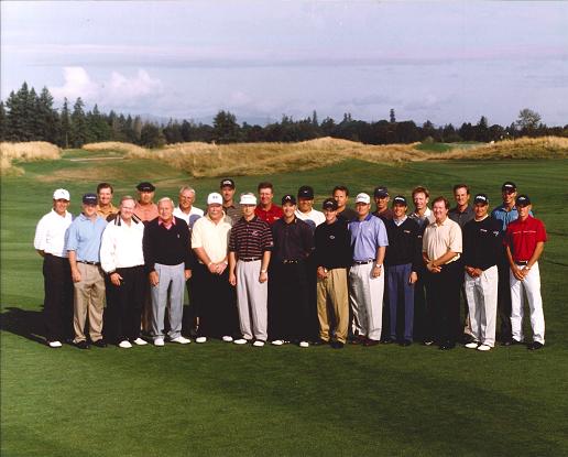Course tournament group photo